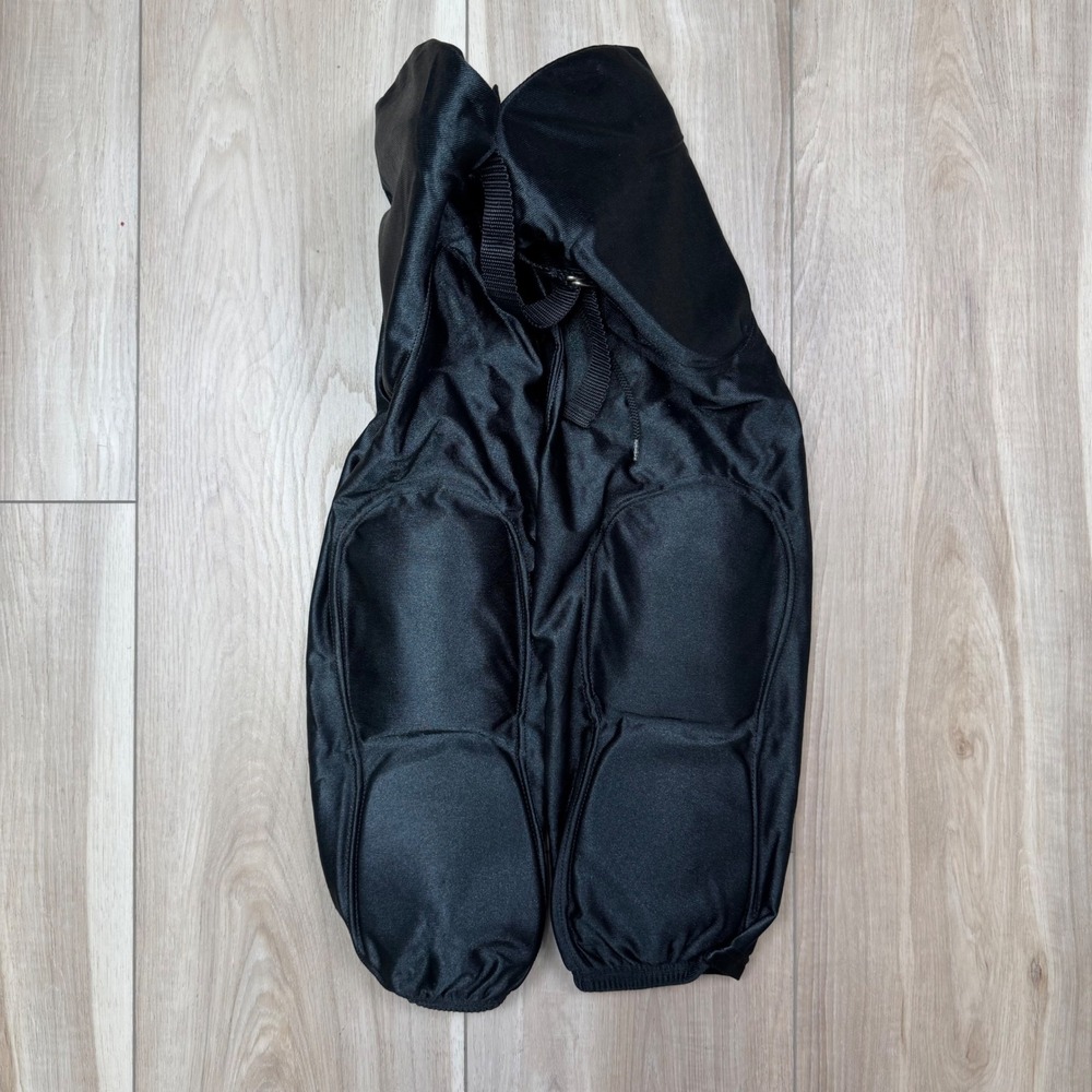 A4 Youth Large Black Integrated 7-Pad Football Pants NB6159 Kids Athletic